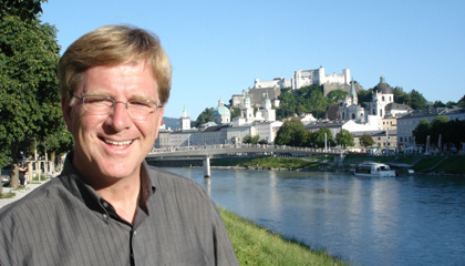 Host Rick Steves in Salzburg