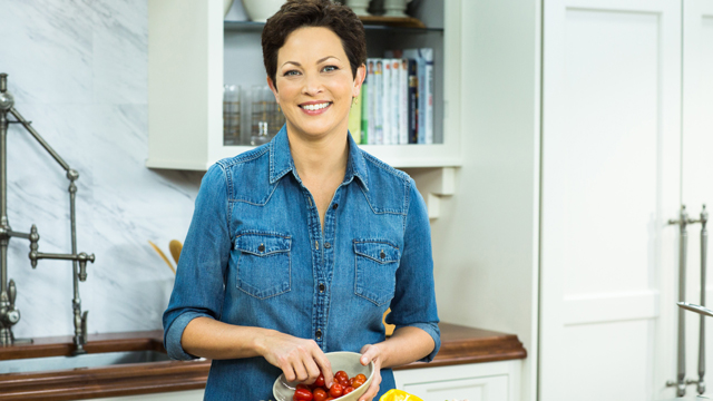 James Beard Award-winning cookbook author and TV host Ellie Krieger.