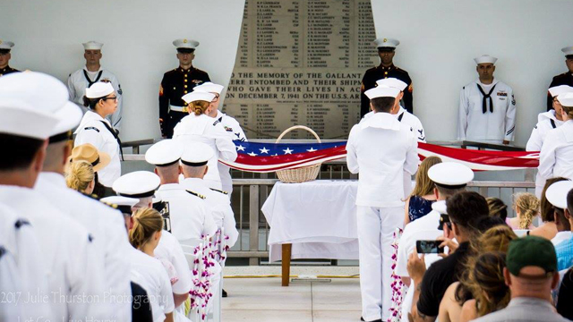 The film follows the family of Raymond Haerry Sr. as they travel 5,000 miles to place his ashes aboard the USS Arizona Memorial at Pearl Harbor in Hawaii.