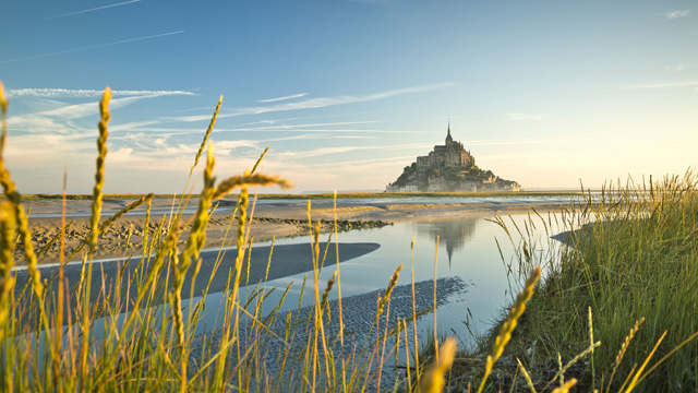 France's Mont St. Michel and its bay