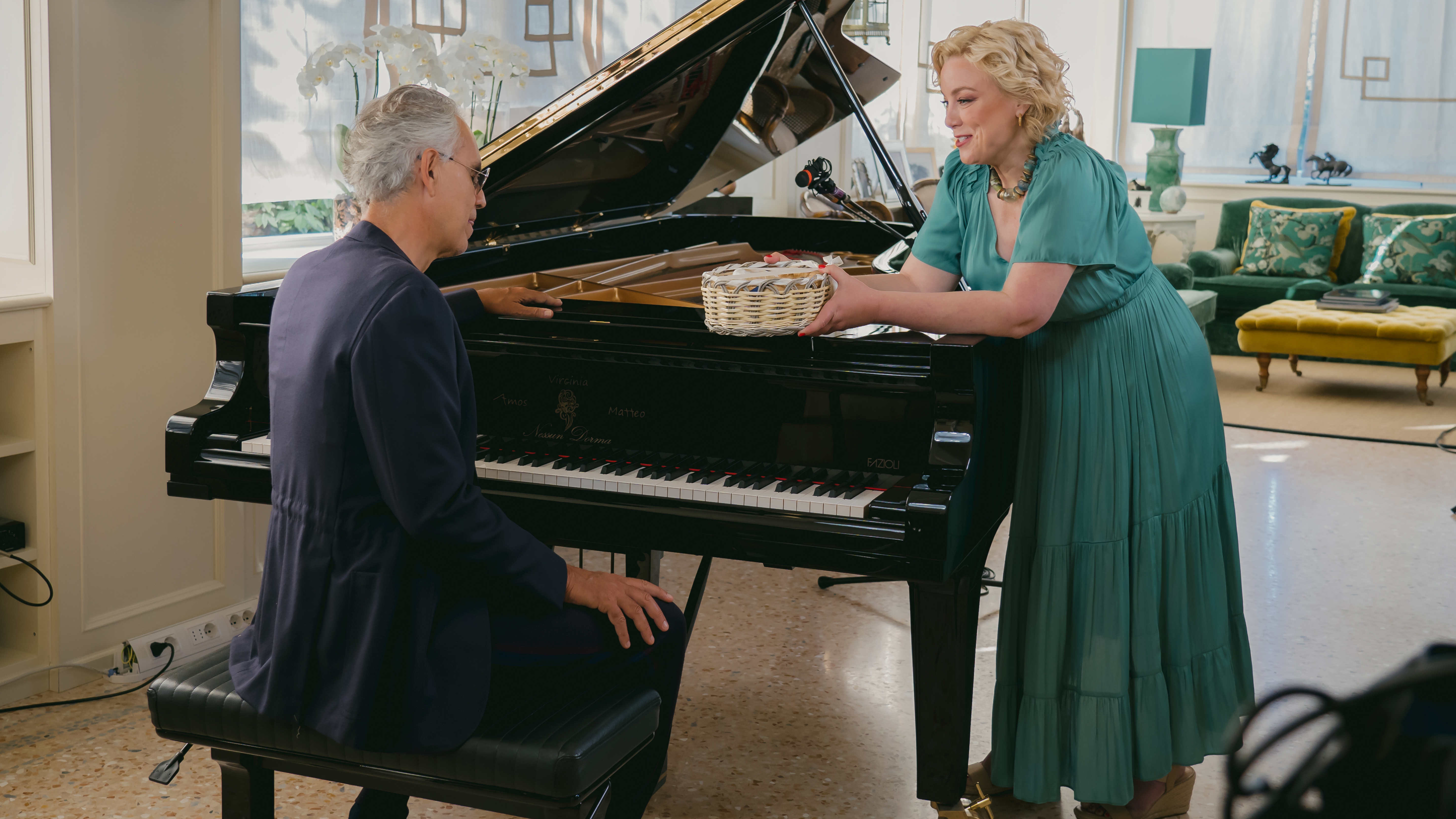 WATCH: Andrea Bocelli playing piano with his son will give you