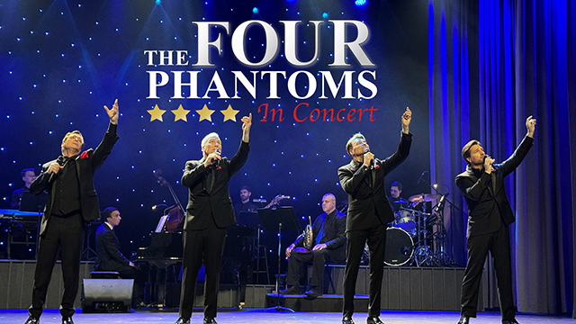 The Four Phantoms in Concert promo