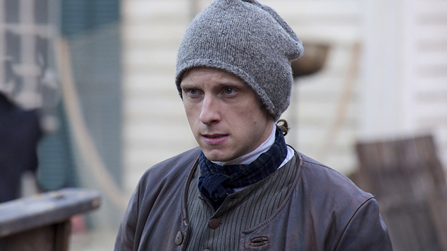 Jamie Bell stars as Abe Woodhull