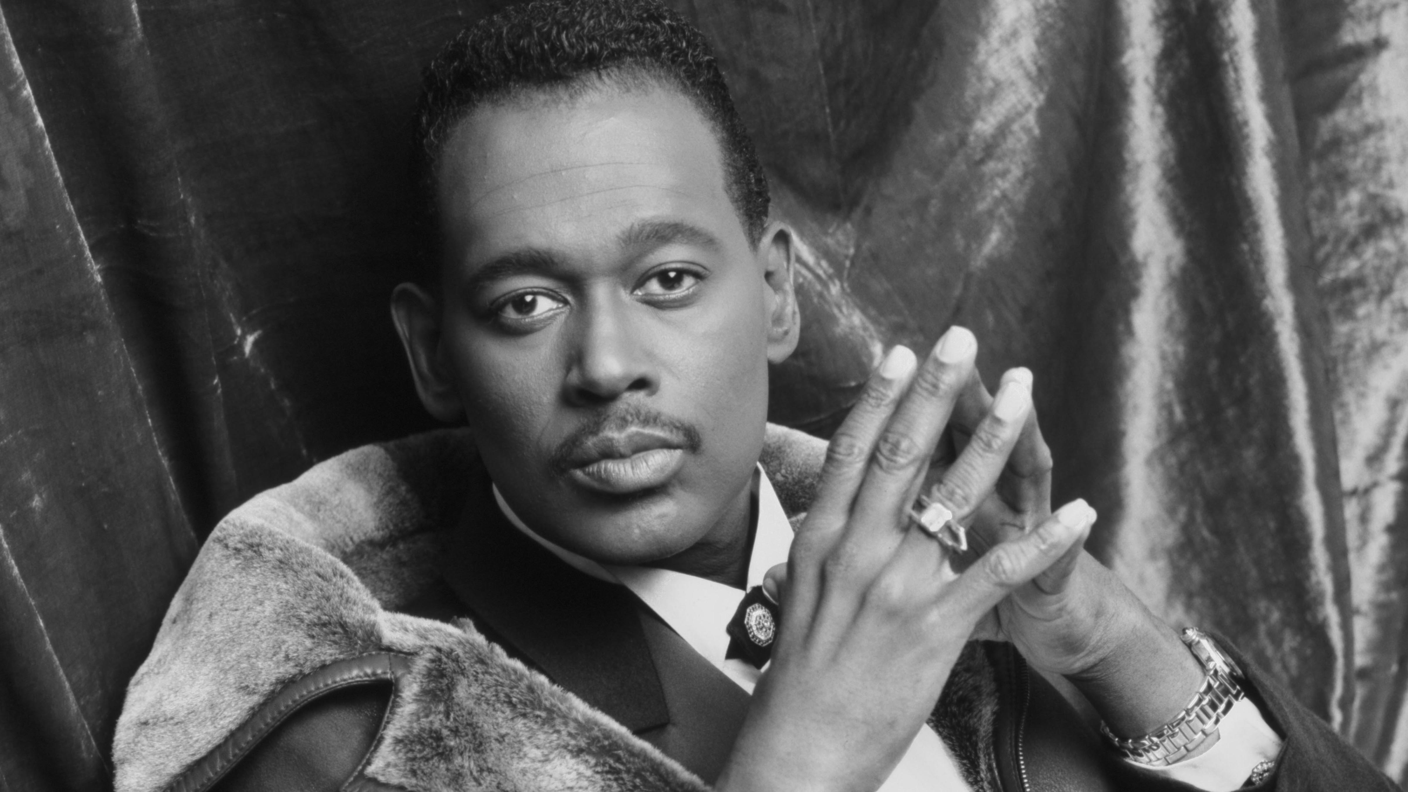 American R&B and soul singer Luther Vandross